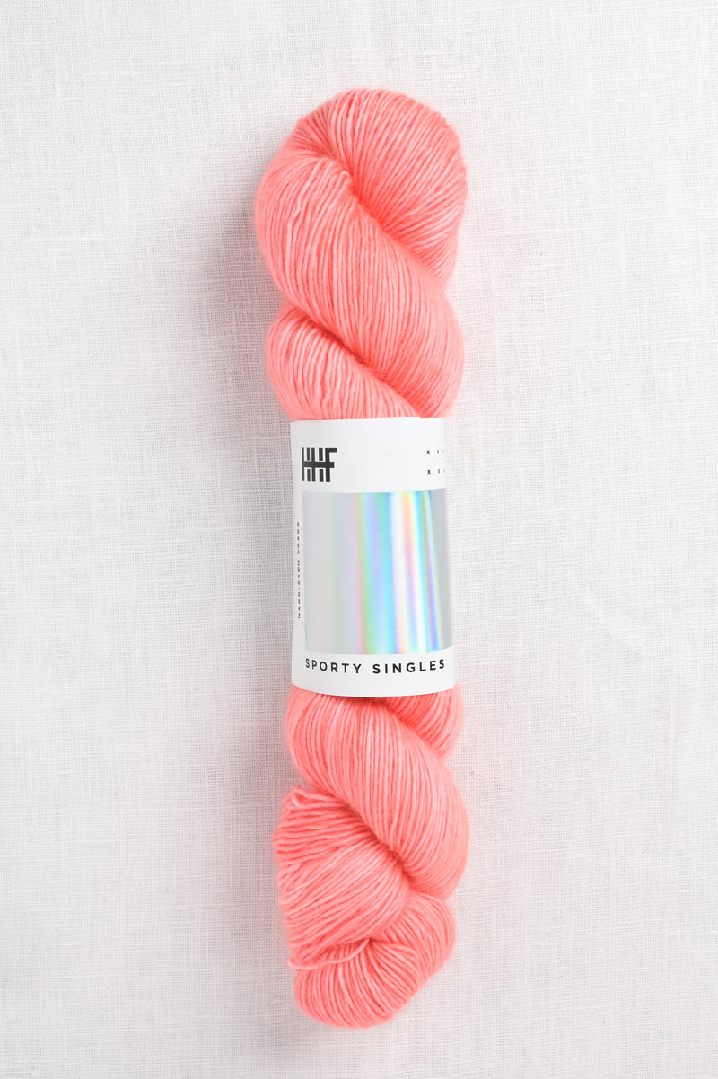 Hedgehog Fibres Sporty Singles Coral