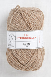 Rauma 3-Ply Strikkegarn 106 Beige Heather