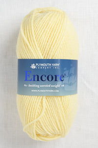 Plymouth Encore Worsted 470 French Vanilla