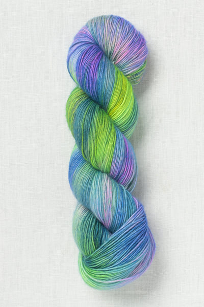 Madelinetosh Wool + Cotton Indigo Space Dreams