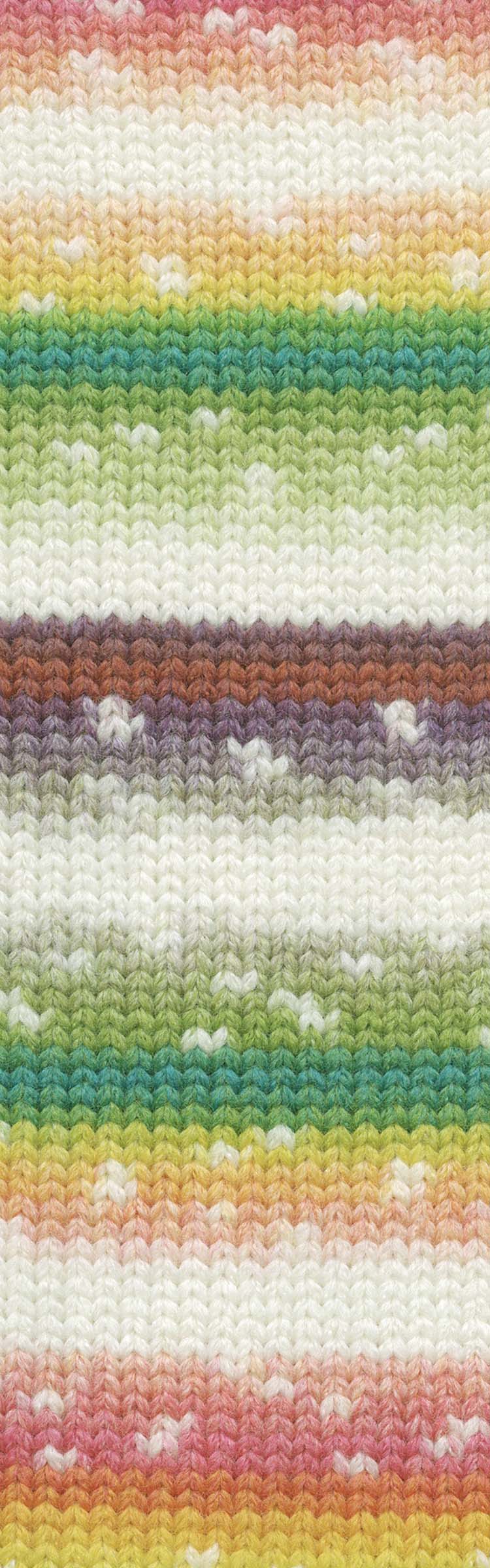 Wooladdicts Mystery 6 Rainbow swatch