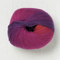 Lang Yarns Merino 200 Bebe Color 554 Orange Red Violet