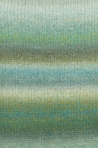 Lang Yarns Orion 8 Green Olive Blue swatch