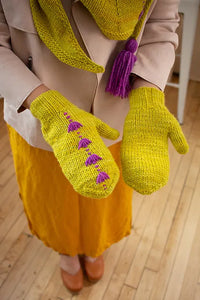 Raya Shawl + Mitts by Stephanie Earp