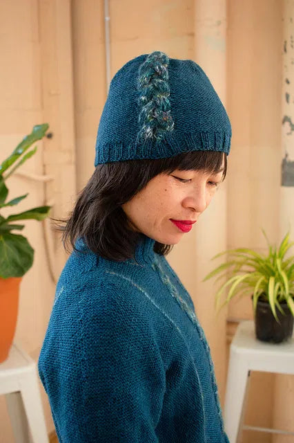 Shana Sweater + Hat by Stephanie Earp