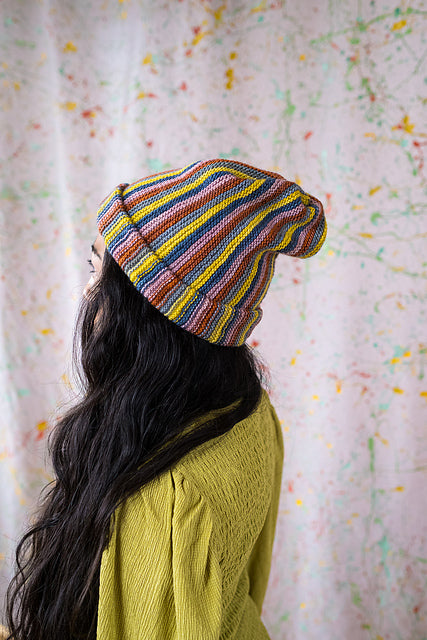 Gather Garter Hat by Lindsay Degen