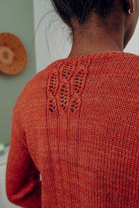 Licorice Lace Cardigan by Julia Farwell-Clay