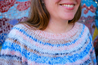 Watercolor Haze Pullover by Sarah E. Chapman