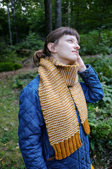 Typewriter Scarf by Jocelyn Tunney