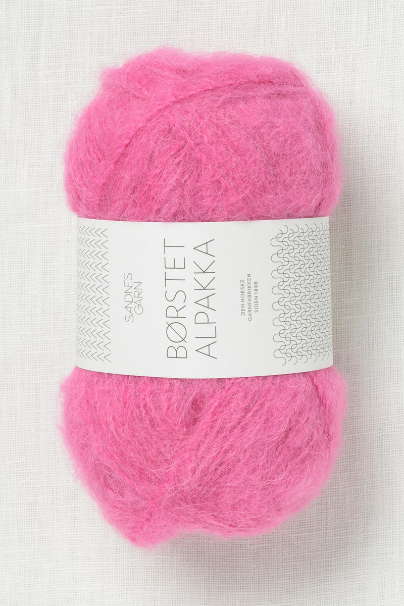 Sandnes Garn Borstet Alpakka 4628 Magenta (Discontinued)