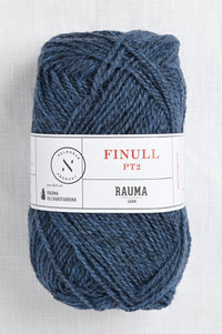 Rauma Finullgarn 4123 Dark Petrol Heather