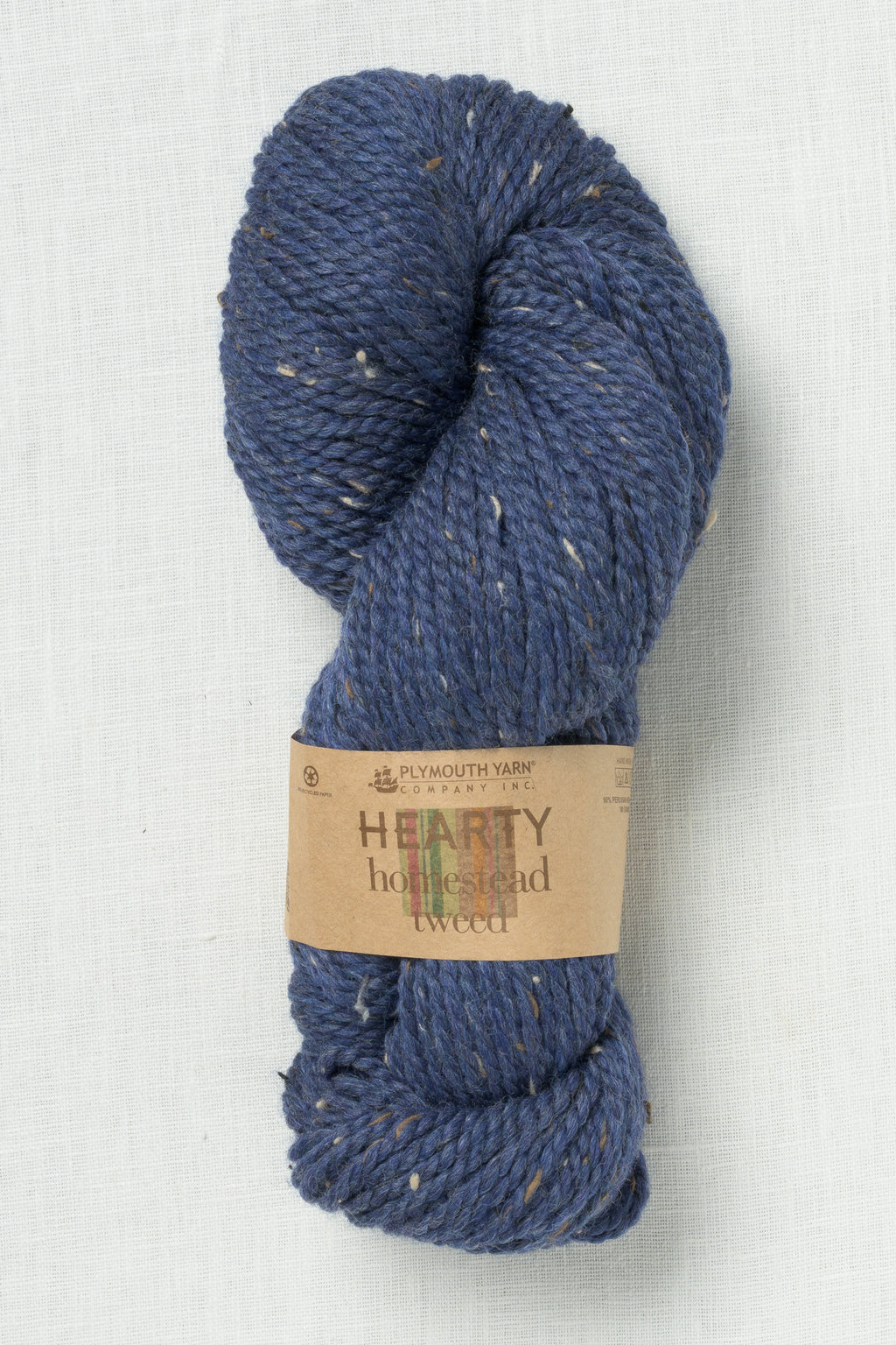 Plymouth Hearty Homestead Tweed 710 Navy Tweed