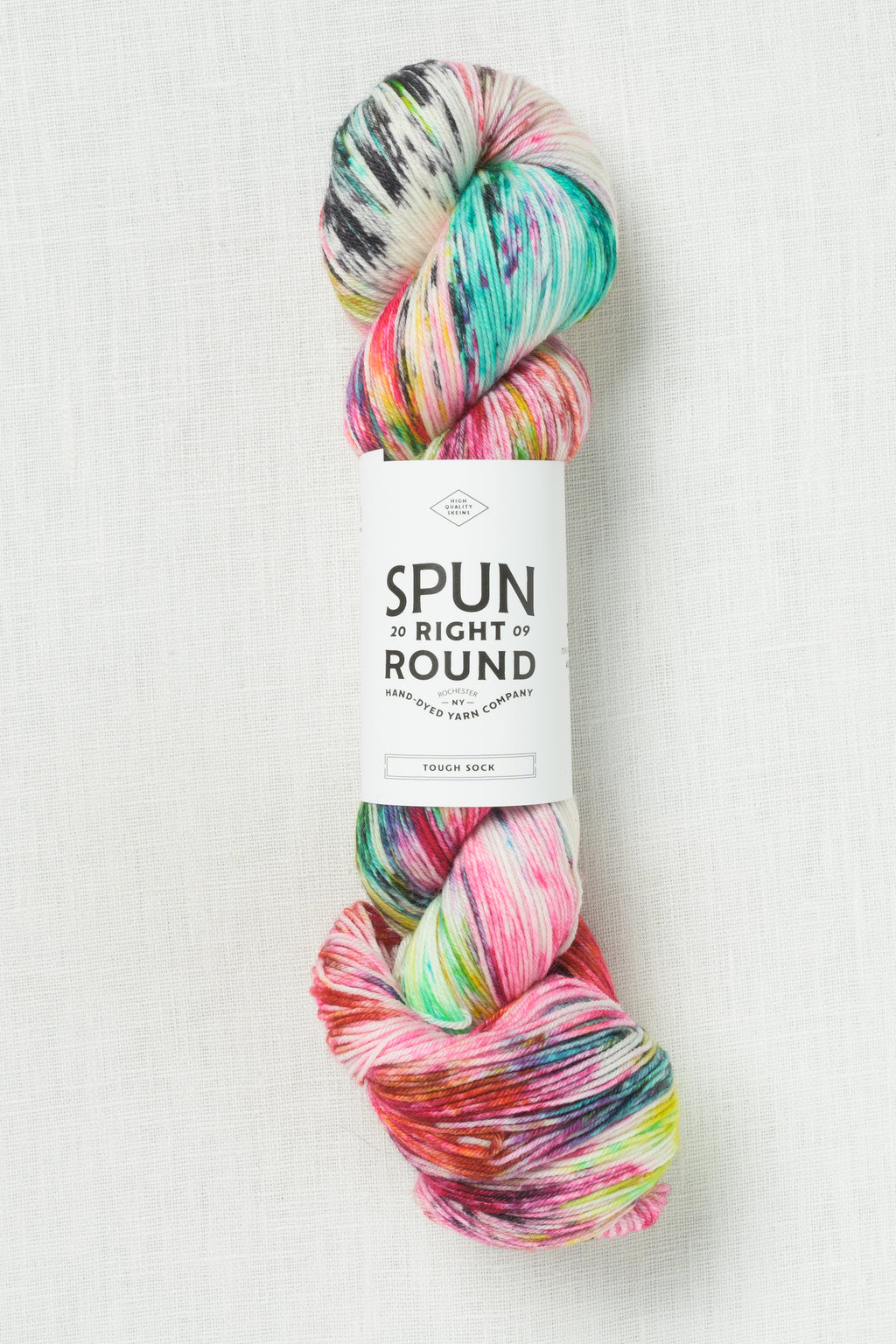 Spun Right Round Tough Sock Graffiti