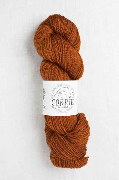 La Bien Aimee Corrie Worsted Rust