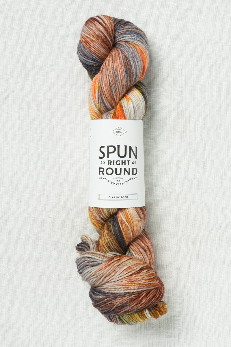 Spun Right Round Tweed DK Jack O'Lantern