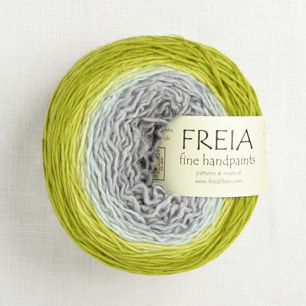 Freia Fingering Shawl Ball Lichen