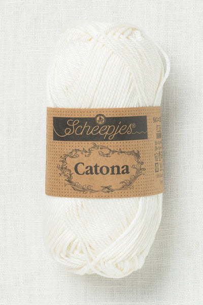 Scheepjes Catona 50g 105 Bridal White