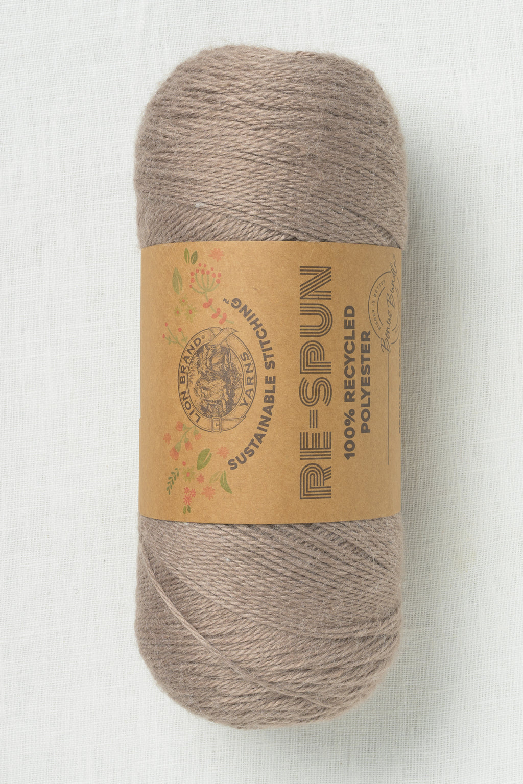 Lion Brand Re-Spun Bonus Bundle 124Y Hazelwood