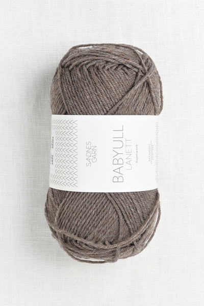 Sandnes Garn Babyull Lanett 2652 Medium Brown Heather