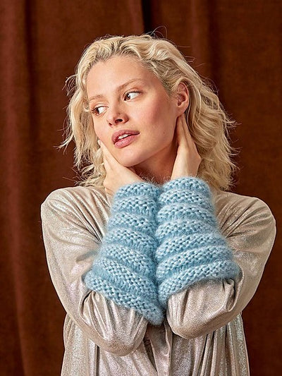 Wrist warmers Kira by LANGYARNS SWITZERLAND