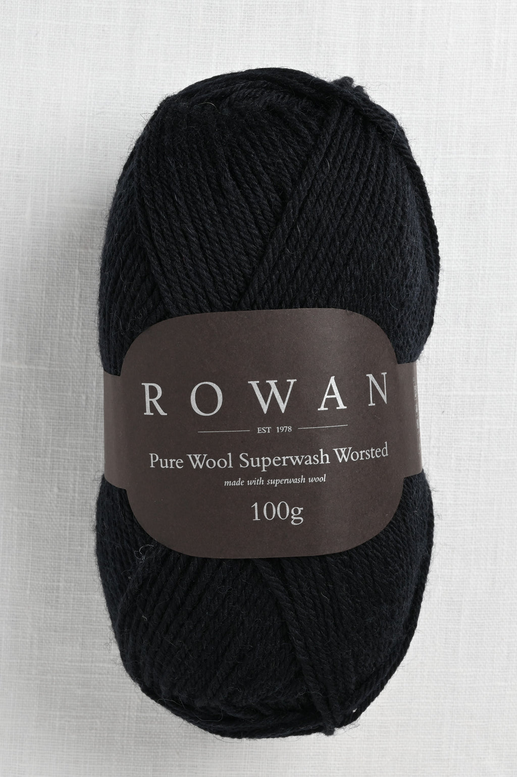 Rowan Pure Wool Worsted 109 Black