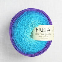 Freia Fingering Shawl Ball Blue Velvet