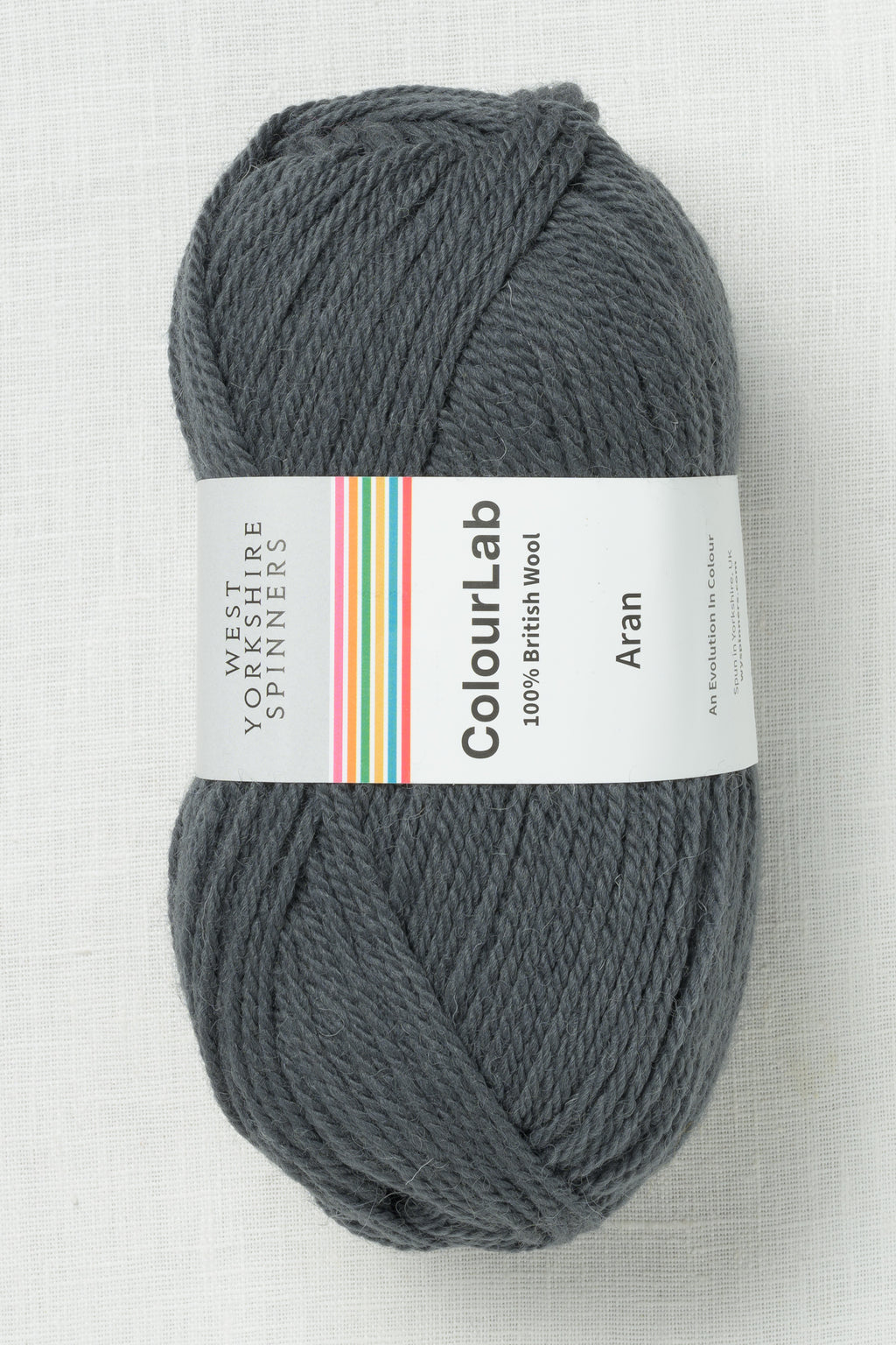 WYS ColourLab Aran Gunmetal Gray