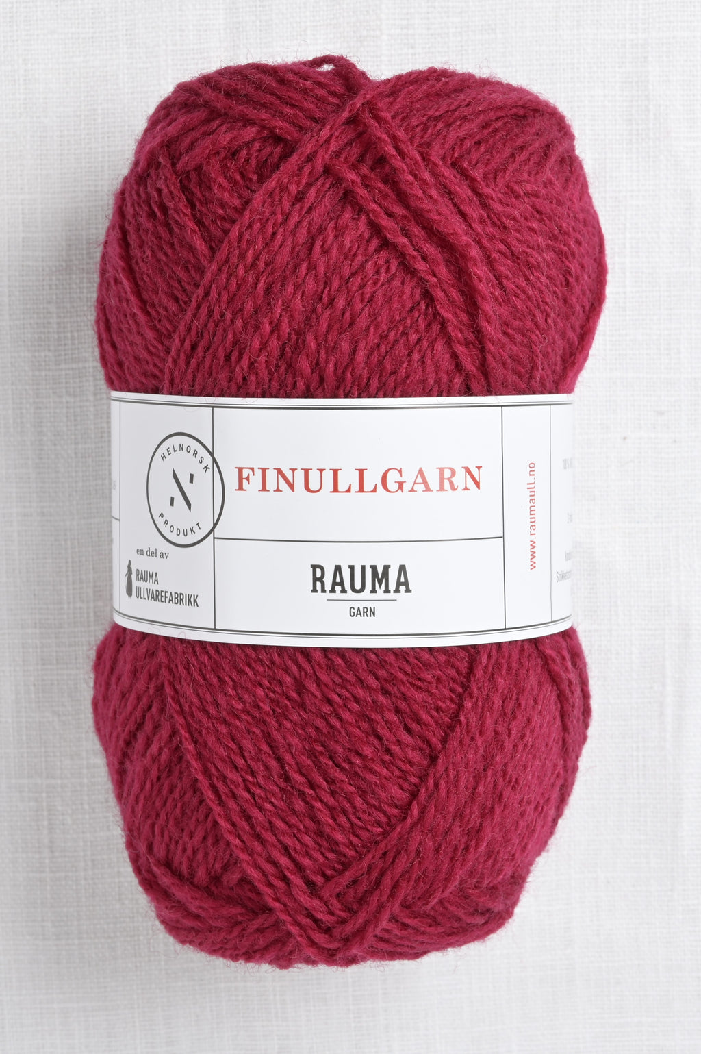 Rauma Finullgarn 499 Maroon