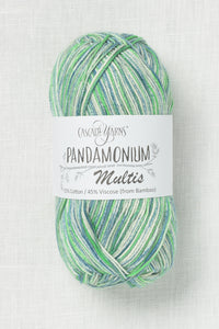 Cotton Bamboo 2024 Yarn Pandamonium Multis 3 in Seattle Beautiful Sheen Yarn