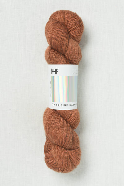 Hedgehog Fibres Oh So Fine Cashmere Clay