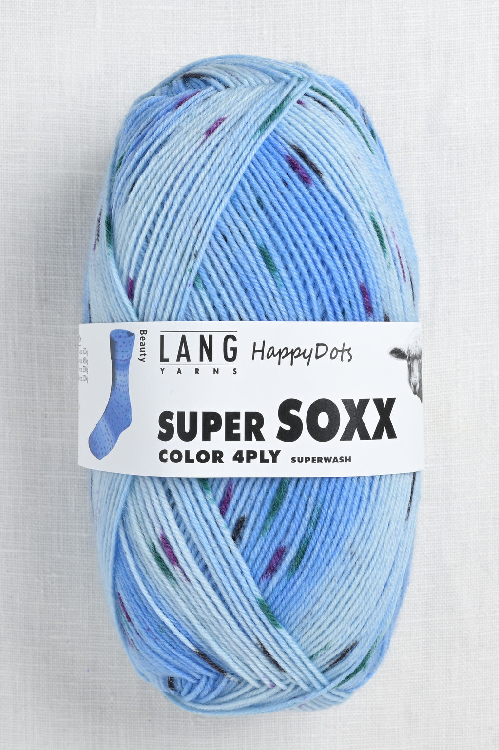 Lang Yarns Super Soxx Color 326 Beauty