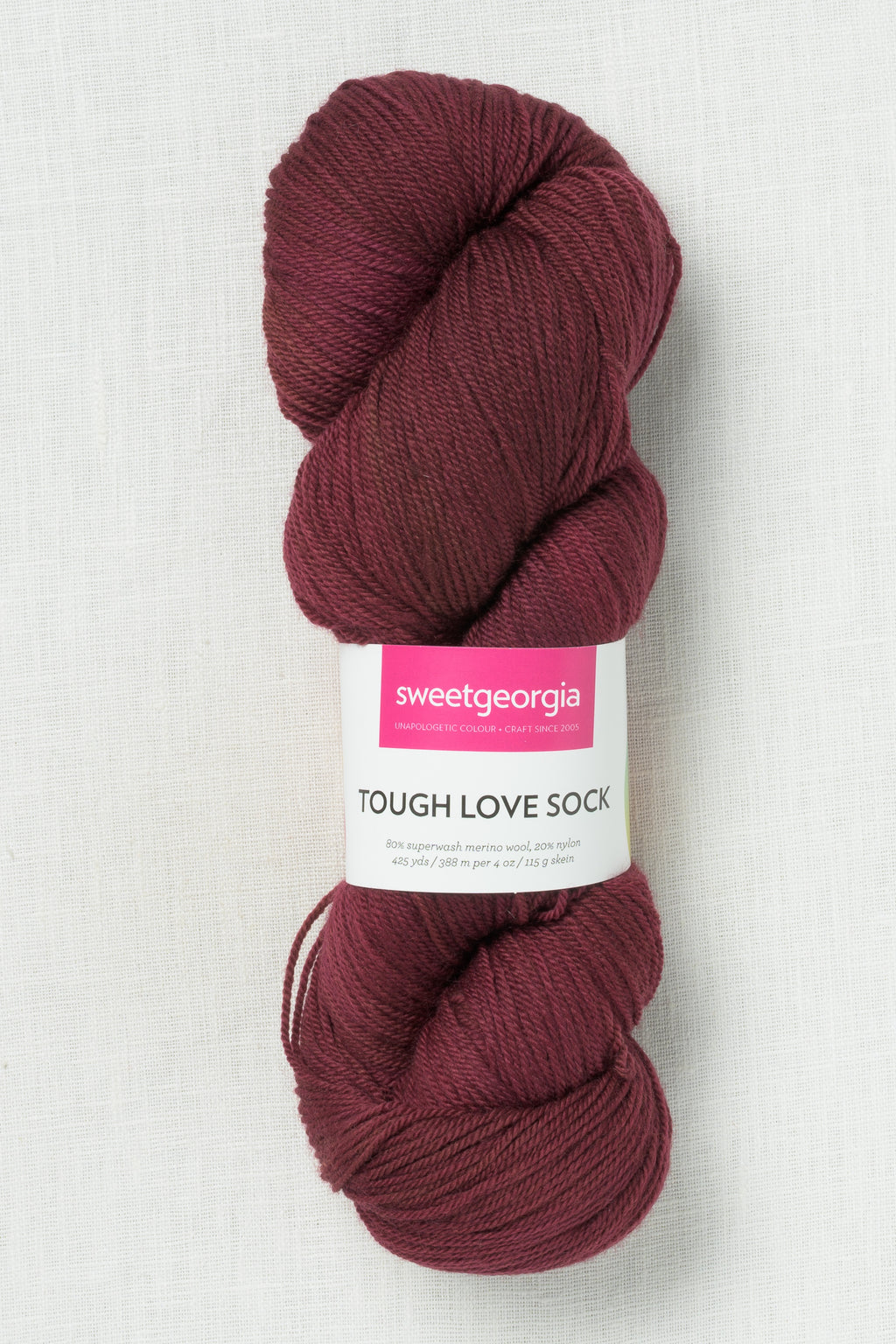 Sweet Georgia Superwash Worsted Red Truck