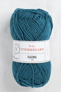 Rauma 3-Ply Strikkegarn 184 Petrol