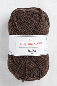 Rauma 3-Ply Strikkegarn 164 Red Brown Heather