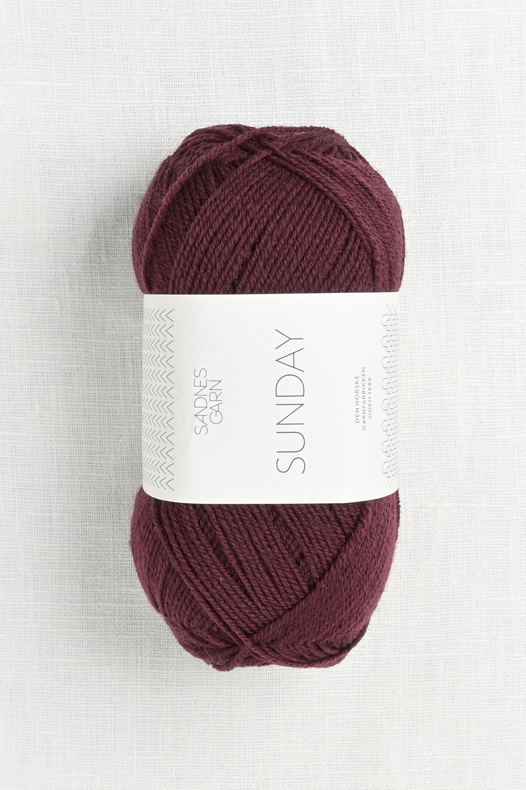 Sandnes Garn Sunday 4372 Deep Burgundy