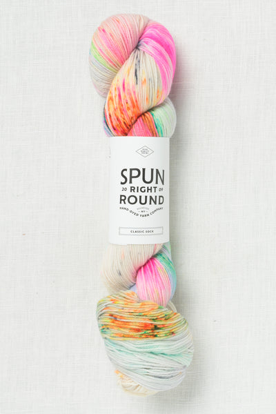 Spun Right Round Mohair Silk Lace Glitter Bomb