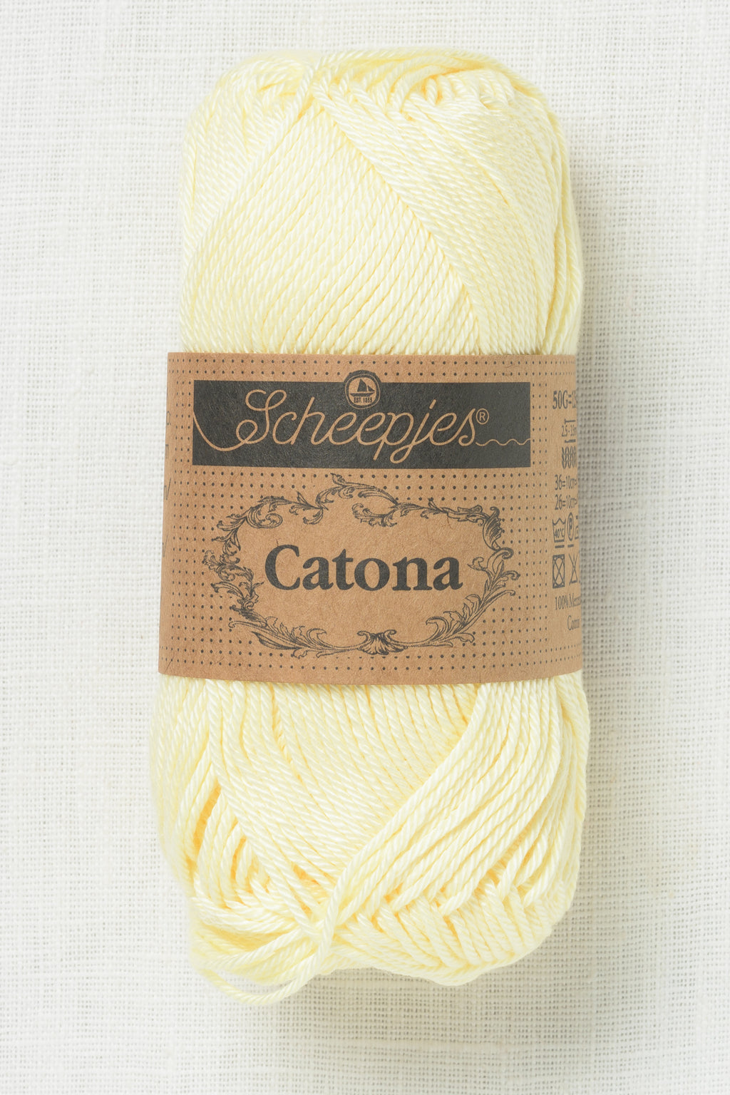 Scheepjes Catona 50g 101 Candle Light