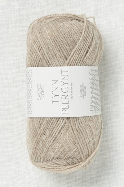 Sandnes Garn Tynn Peer Gynt 2650 Gray Beige Heather