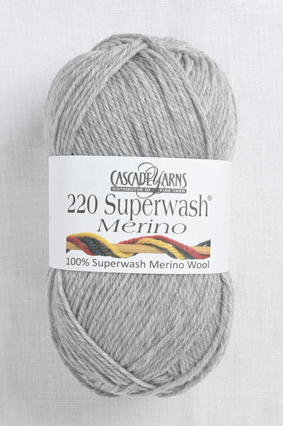 Cascade 220 Superwash Merino 26 Silver Heather