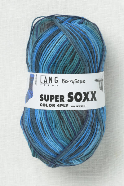 Lang Yarns Super Soxx Color 473 Blueberry