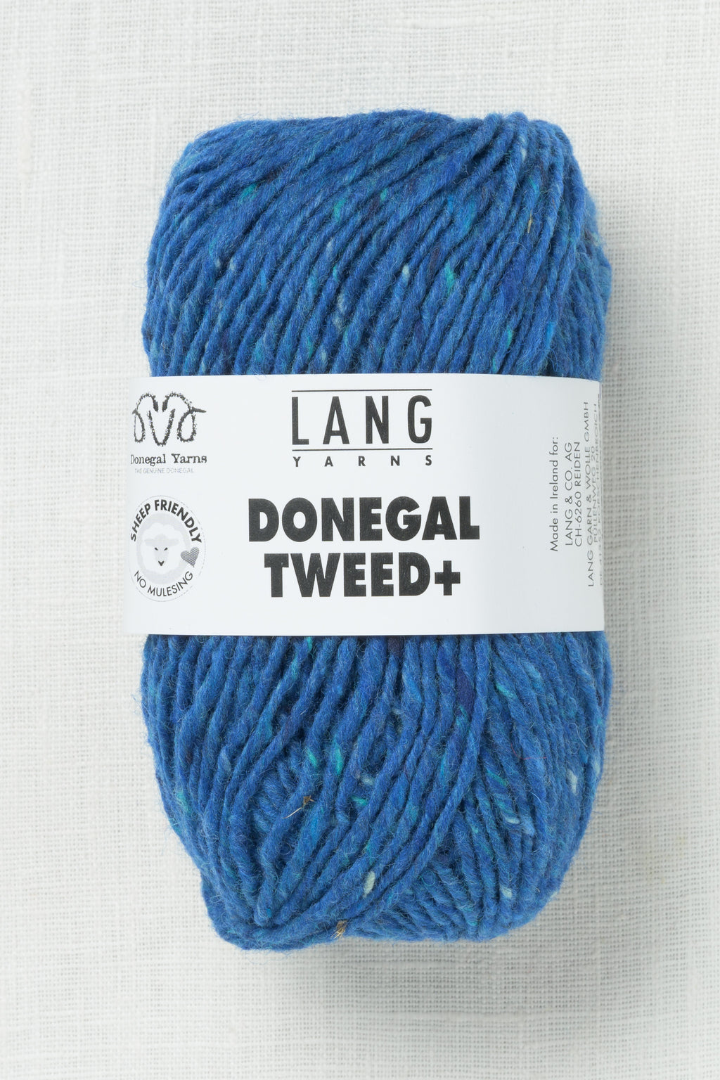 Lang Yarns Donegal Tweed Plus 6 Royal Blue