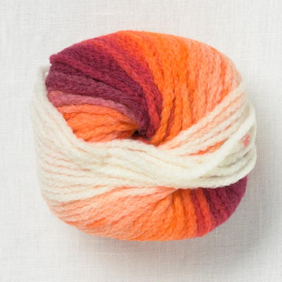 Wooladdicts Mystery 1 White Orange Lilac