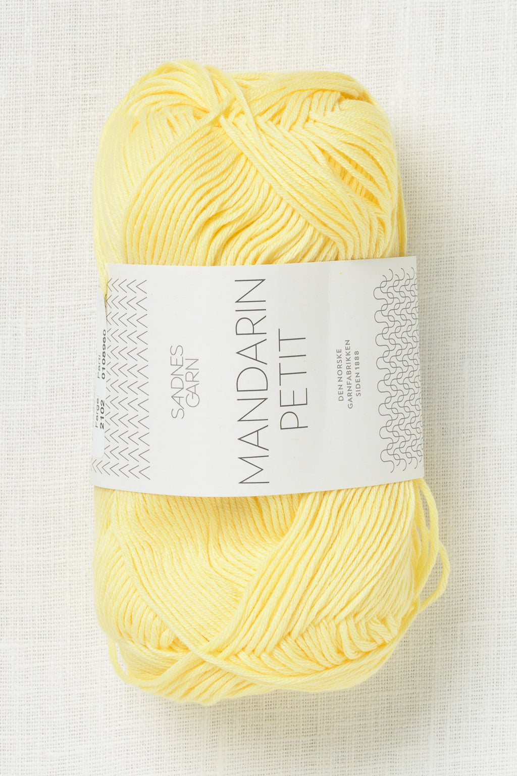 Sandnes Garn Mandarin Petit 2102 Yellow