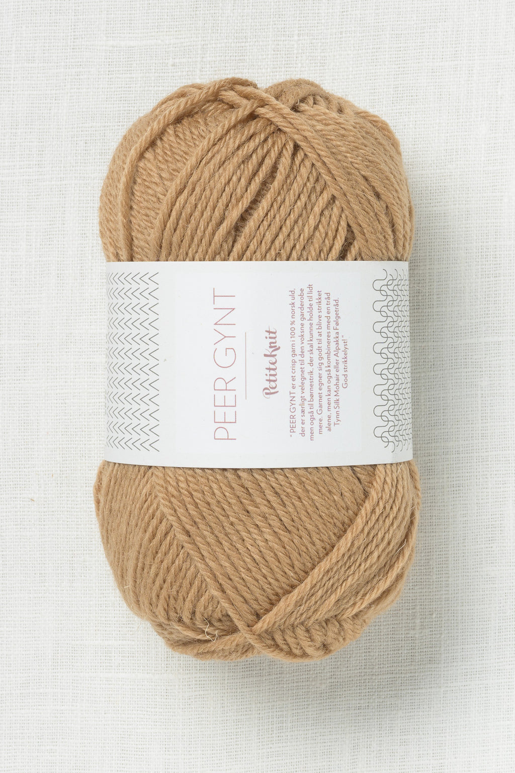 Sandnes Garn Peer Gynt 2542 Camel (PetiteKnit Color Palette)