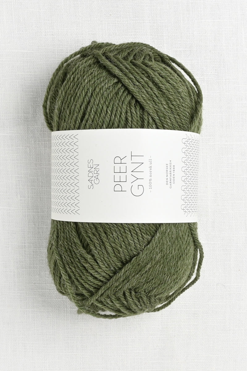 Sandnes Garn Peer Gynt 9572 Dark Green Heather