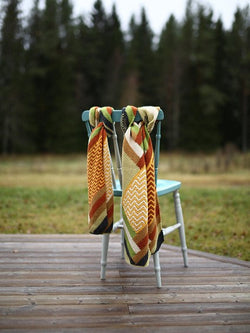 Goldcrest Scarf (Knit) by Martin Up North