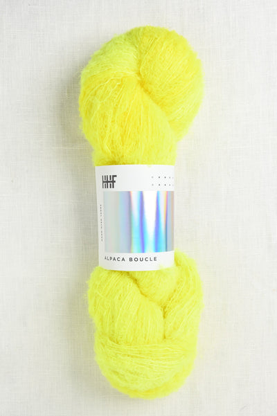 Hedgehog Fibres Alpaca Boucle Highlighter