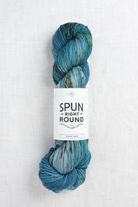 Spun Right Round Tough Sock Lagoon