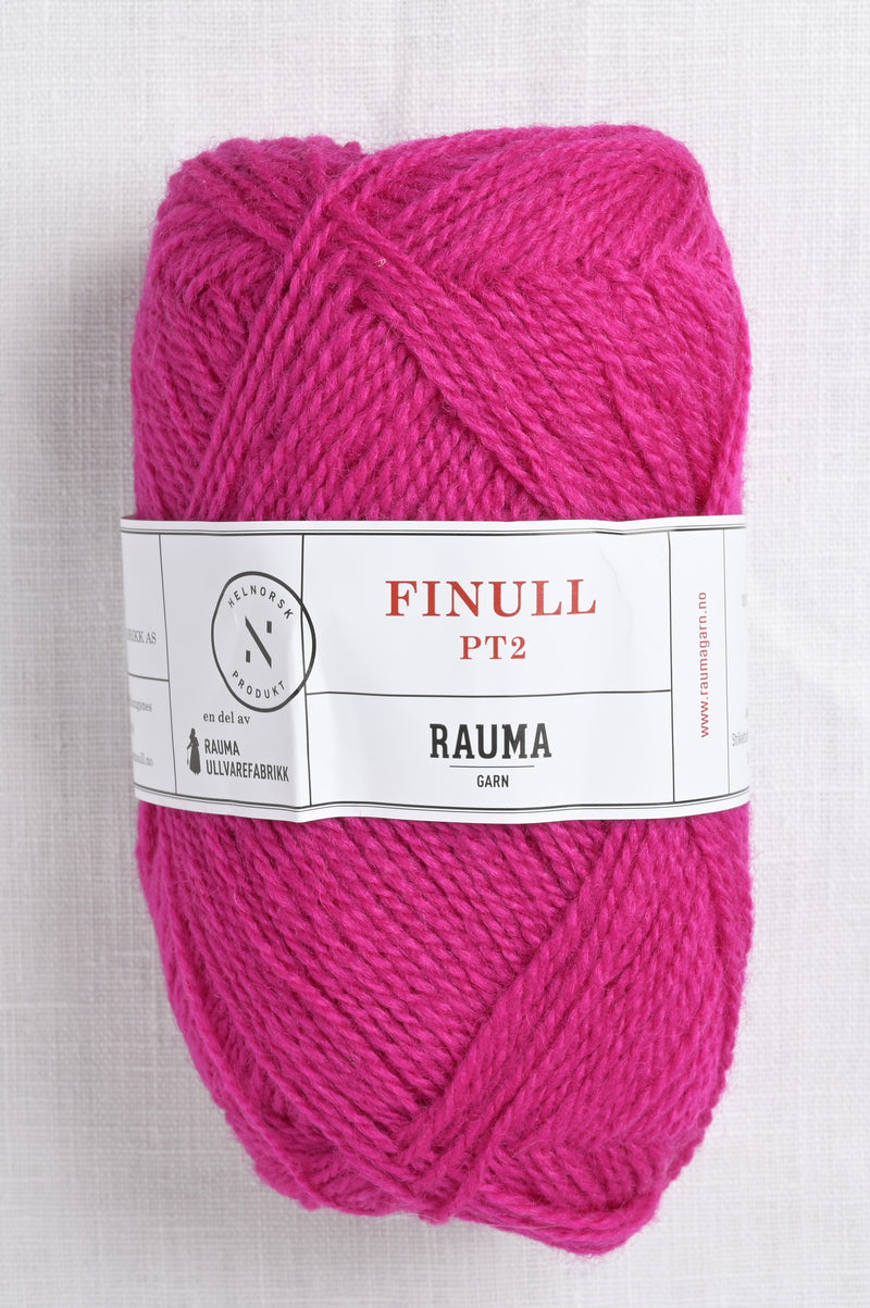 Rauma Finullgarn 4886 Deep Magenta