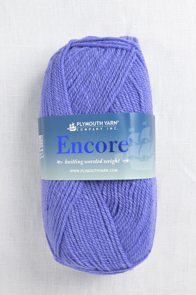 Plymouth Encore Worsted 9854 Iris